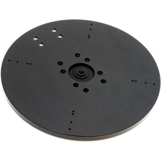 Mount Top Plate for Medium Satdomes - Black