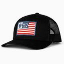Freedom Flag Retro Trucker Hat image number 0