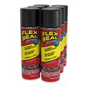 Flex Seal&reg; Black&nbsp;Rubberized Coating, 14oz. 6-Pack image number 0