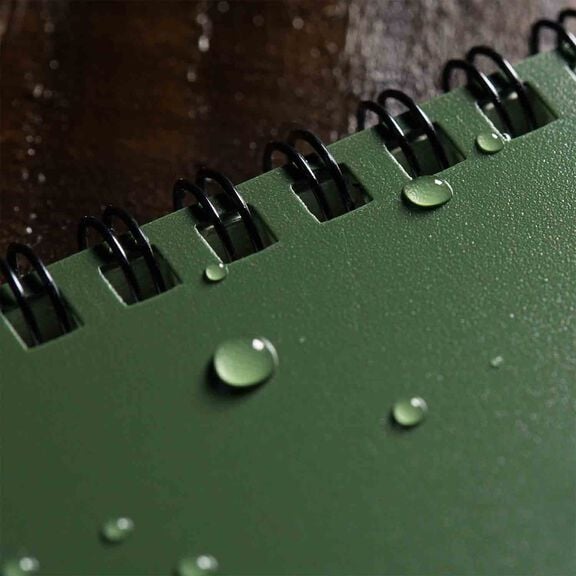 Side Spiral Notebook, Green image number 2