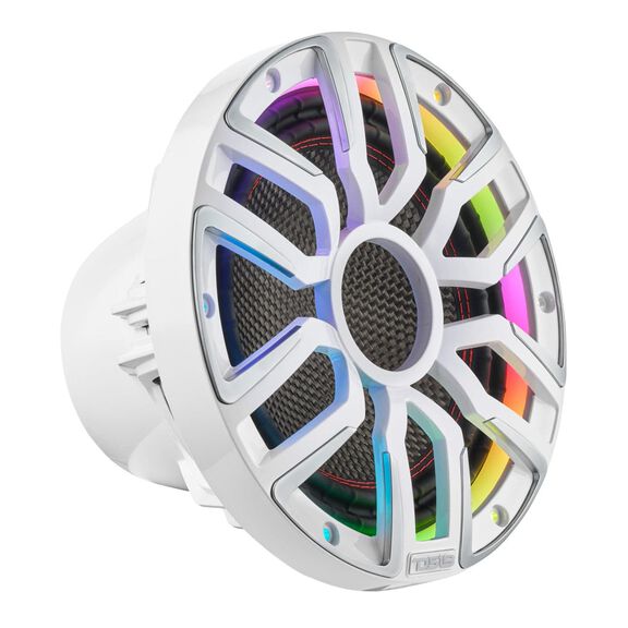 12" Neodymium Marine & Powersport Subwoofer with Digital LED Lights and Carbon Fiber Cone | 800W RMS 4-Ohm image number 1