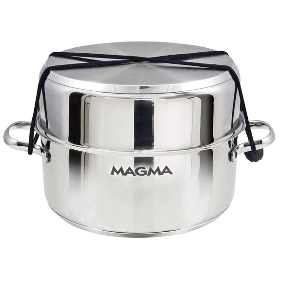 10-Piece Nesting Cookware, Stainless Steel Induction image number 2