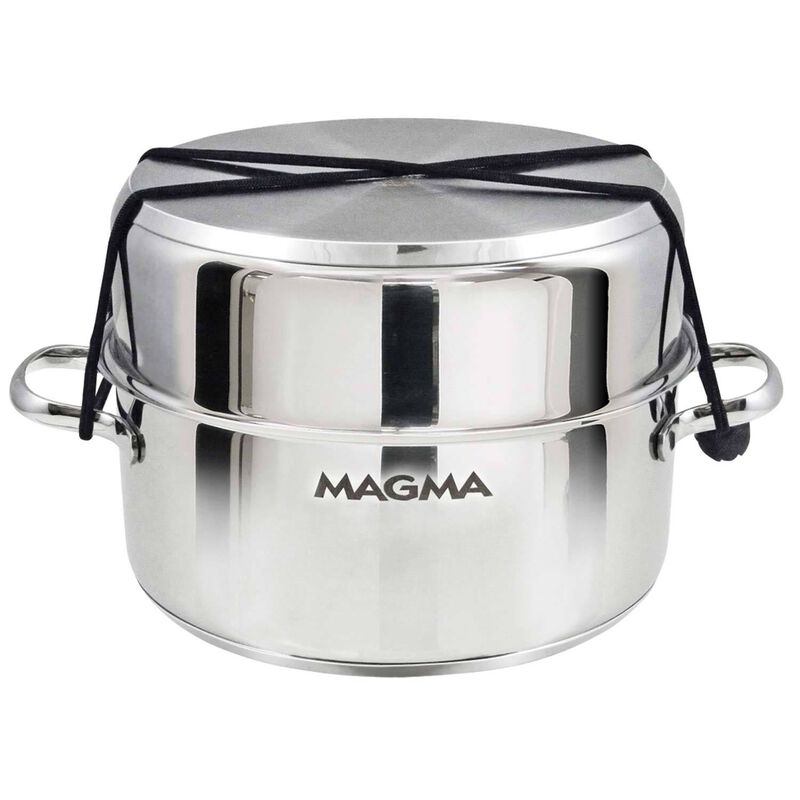 MAGMA 10-Piece Nesting Cookware, Stainless Steel Induction