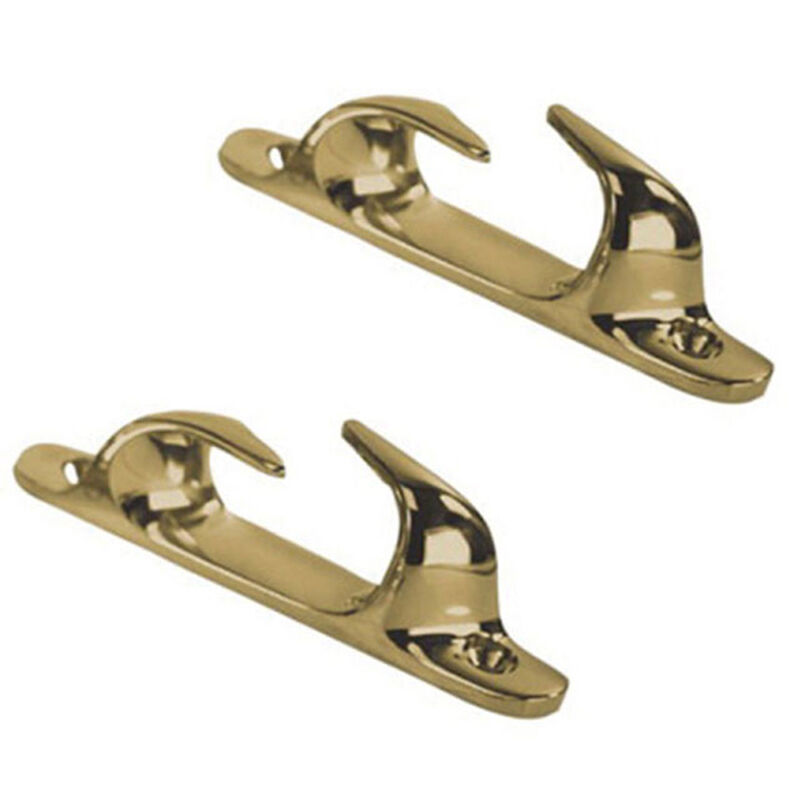 Whitecap 5 1/2" Brass Skene Bow Chock, Pair | by West Marine