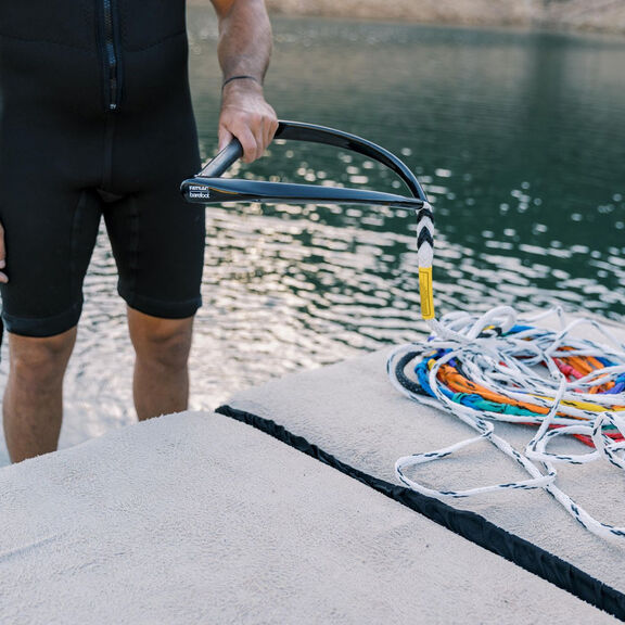 Ski Rope & Handle Combo Multi Color Take Off Loops image number 1