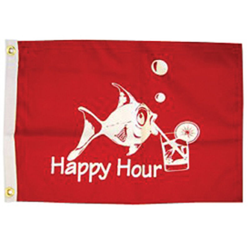 Happy Hour Novelty Flag image number 0