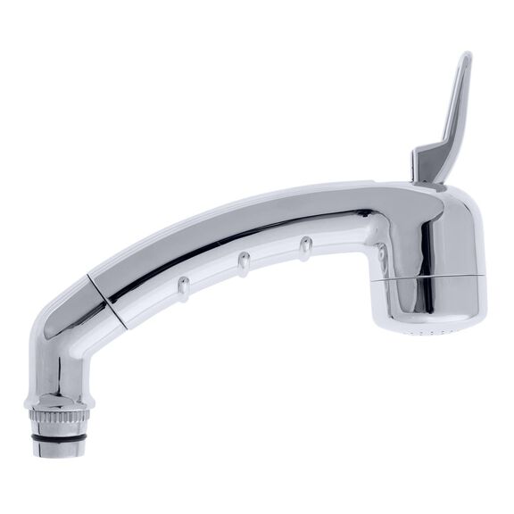 Small Marine Sprayer for Faucet, No Hook, 15/1-M w/Locking Teeth Chrome image number 1