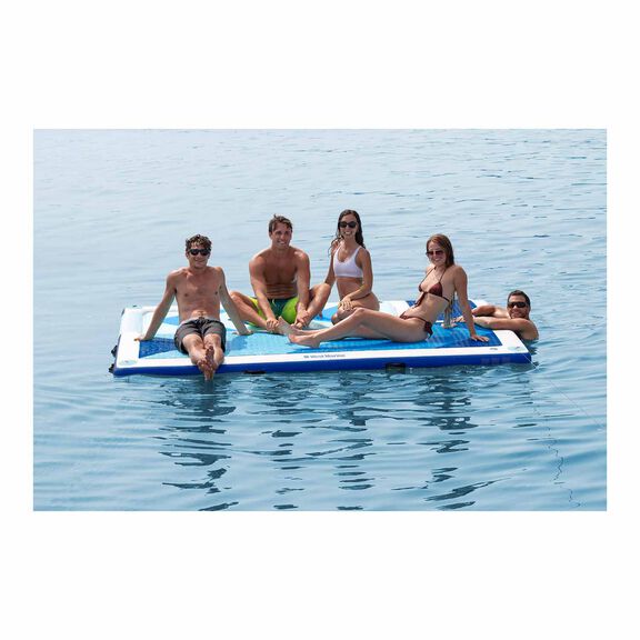 WEST MARINE Floating Slide Dock Kit 10' x 8' x 6" Inflatable Platform
