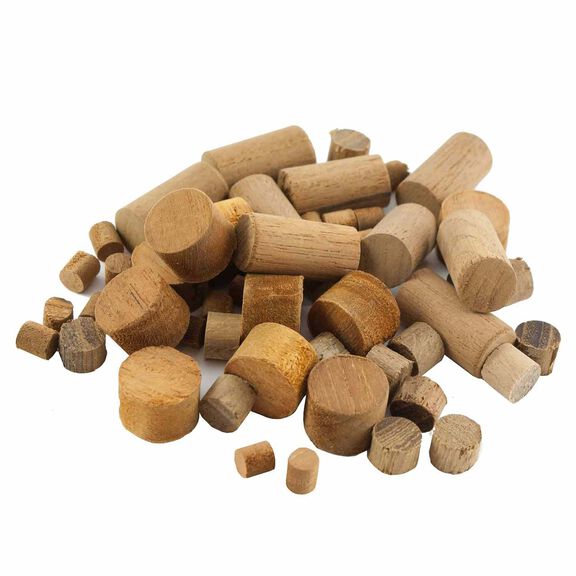 5/8" Teak Plugs, 20-Pack image number 0