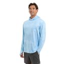 Men's Brush Camo Freespool Hooded Shirt image number 1