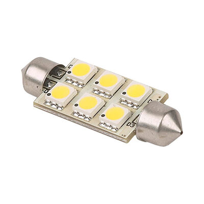 LED Replacement Bulb Warm White 10 to 30V DC 1.5W Directional SV8.5