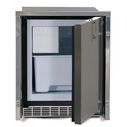 Low Profile Crescent White Ice Maker, Stainless Steel Door, 115V image number 1