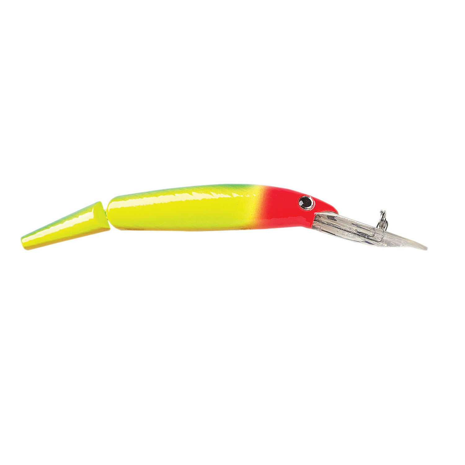 7" Predator Minnow Jointed Bait, Chart./Red/Green