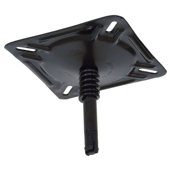 7" X 7" KingPin&trade; Seat Mount with Spring, E-Coat Finish image number 0