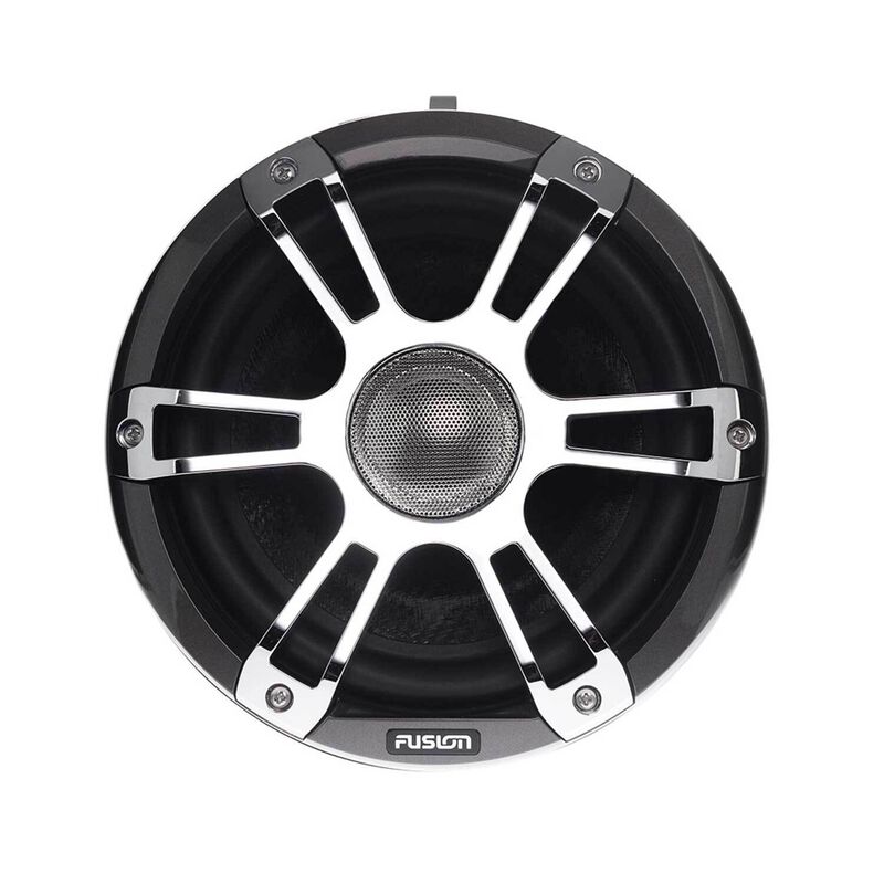 SG-FT88SPWC 8.8" 330 Watt Coaxial Wake Tower Sports Speakers, Silver/Chrome Sport Grilles, with White or Blue LED Illumination image number 2