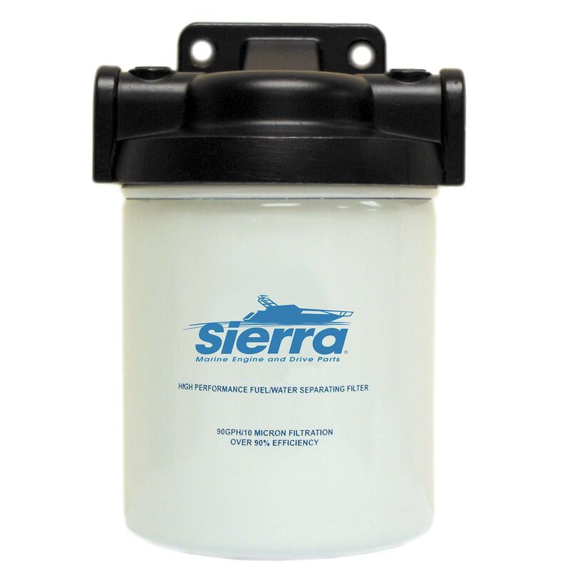 18-7986-1 Fuel Filter/Water Separator Kit 3/8" Aluminum Tall image number 0