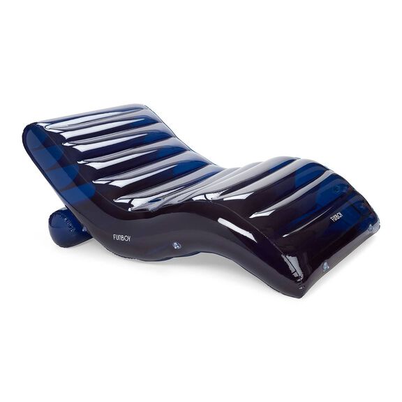 Clear Chaise Lounger Float, Navy image number 0