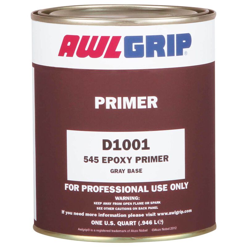 AWLGRIP 545 AntiCorrosive Primer Gray, Quart (Professional Application