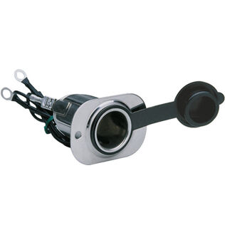 12V Stainless Steel Receptacle