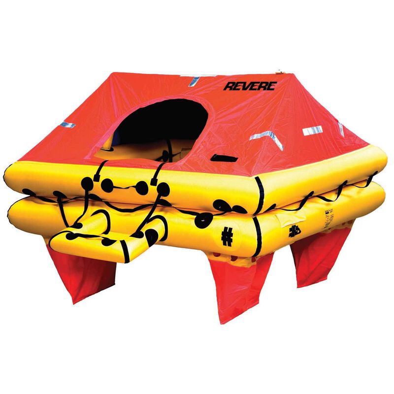 Offshore Elite 8-Person Life Raft Container image number 1