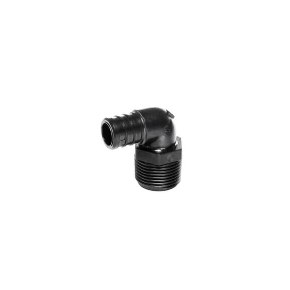 3/4" Barb x 3/4" MPT Elbow image number 0