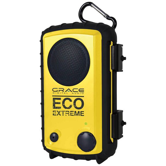 ECOEXTREME IPX7 Waterproof Case with Built-in Speaker, Yellow