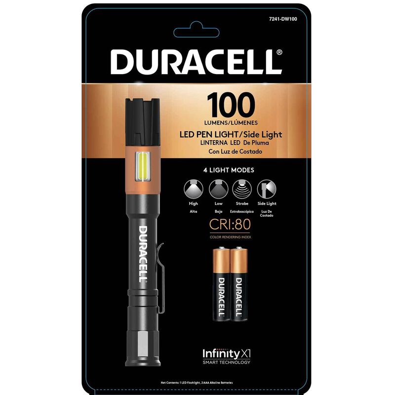 DURACELL LED Pen Light, 100 Lumens West Marine