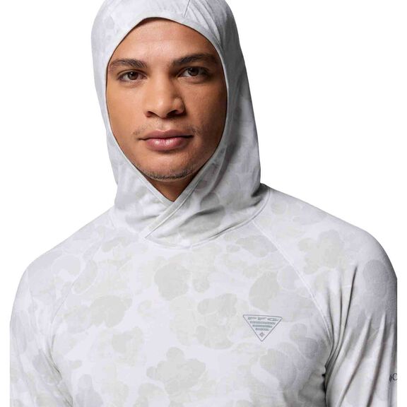 Men's PFG Uncharted II Printed Hooded Shirt image number 3