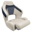Premier Series Pontoon XL Bucket Seat with Flip Up Bolster image number 0