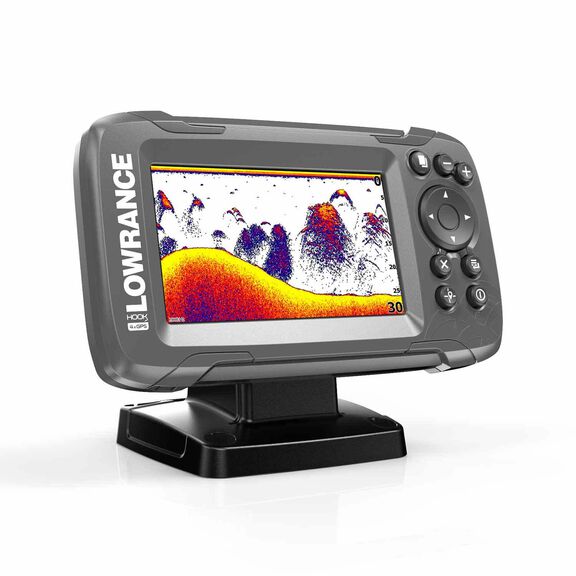 HOOK&sup2; 4x Fishfinder with GPS and Bullet Skimmer Transducer image number 1