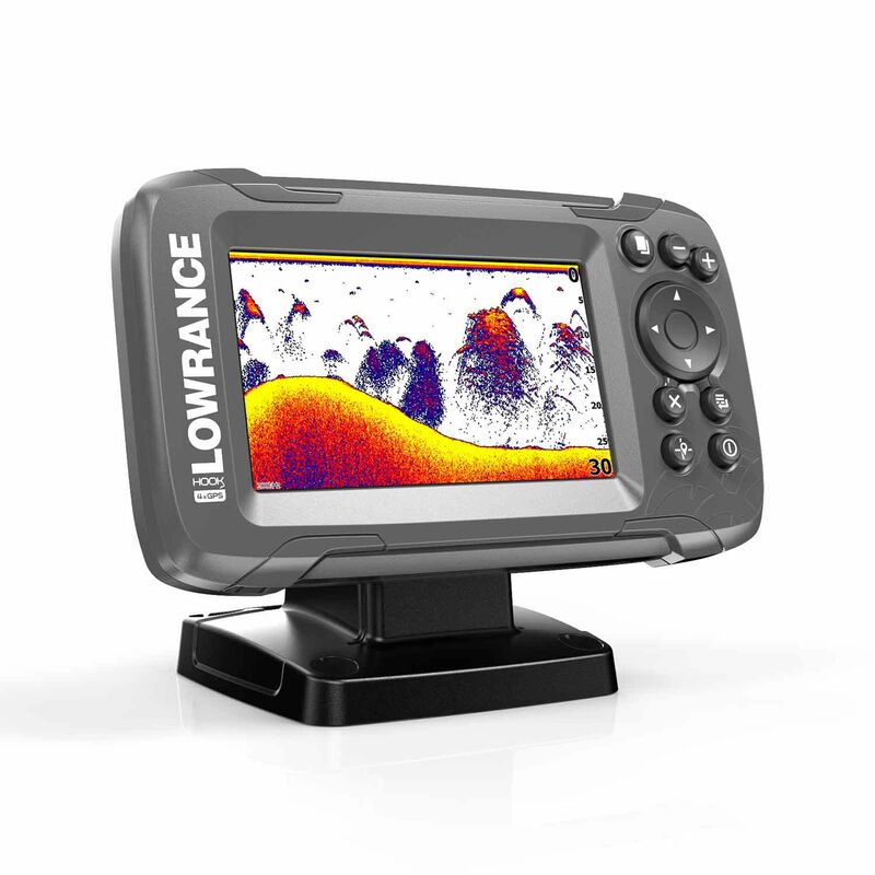 HOOK² 4x Fishfinder with GPS and Bullet Skimmer Transducer image number null