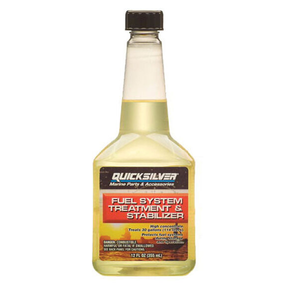 473ml QuickSilver&trade; Fuel System Treatment & Stabilizer Bottle image number 0