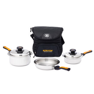 StacKEN&trade; Pots & Pan Starter Set With Insulated Carry Bag