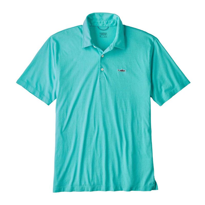 PATAGONIA Men's Trout Fitz Roy Polo Shirt West Marine