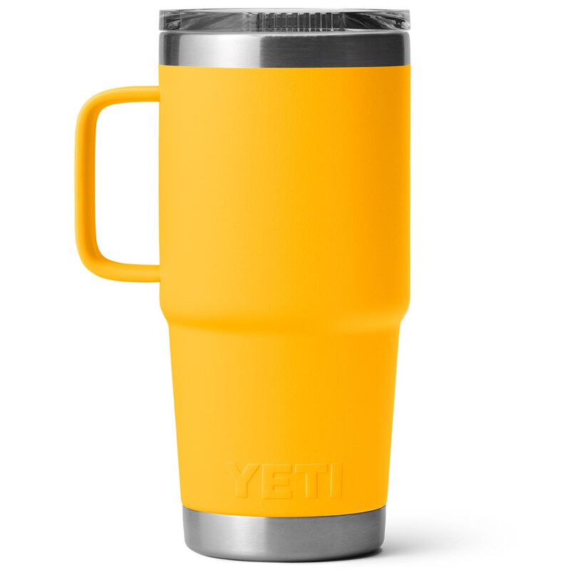 Desert Clay Orange YETI Rambler 20 oz Travel Mug with Magslider Lid & Handle