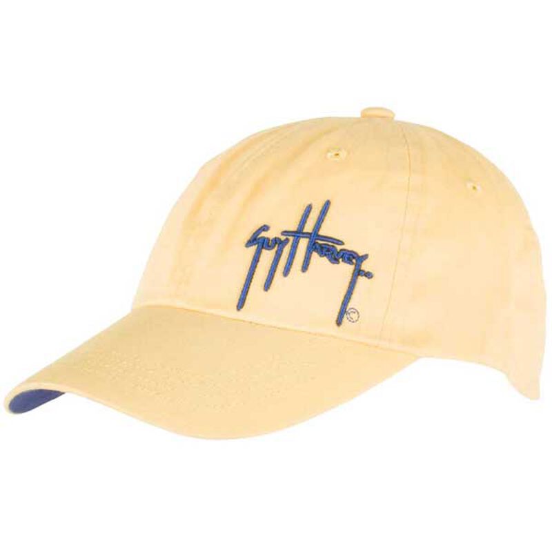 GUY HARVEY Men's Signature Harvey Hat, Yellow West Marine