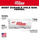5/8" HOLE DOZER&trade; Bi-Metal Hole Saw image number 1
