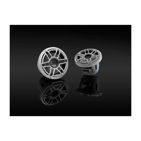 M6-8IB-S-GwGw-4 8" Marine Subwoofer Driver, White Sport Grille image number 7
