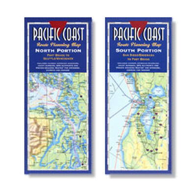 Pacific Coast Route Planning Maps
