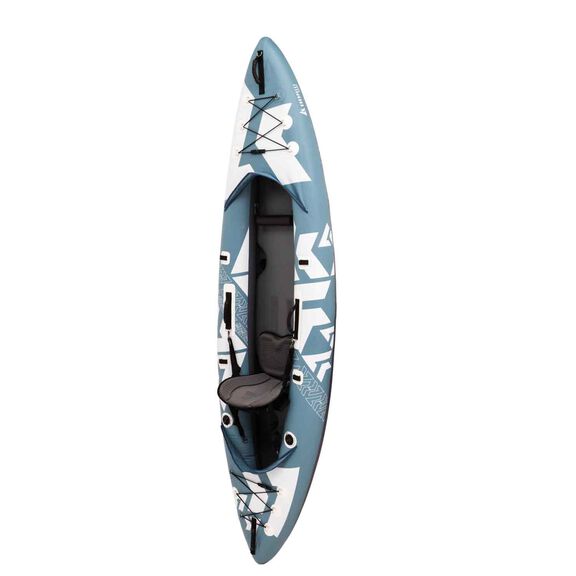 Platte 10ft 3 in Solo Inflatable Kayak, Smoke Blue image number 1