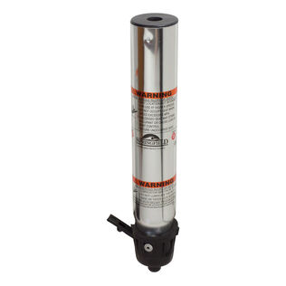 9" Taper-Lock&trade; Hi-Lo Fixed Height Post, Brite Dip Finish