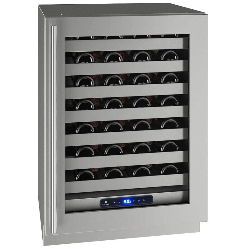 24" 5 Class Stainless Wine Captain with Lock, Right Hinged image number 0
