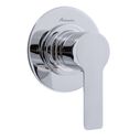 Irva 1H Shower Mixer, Thin Wall-Mount Chrome image number 0
