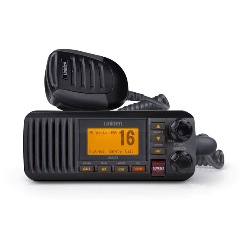 UNIDEN UM385 Fixed Mount VHF Radio West Marine