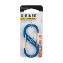 S-Biner&reg; Dual Carabiner Aluminum #3 - Blue image number 1