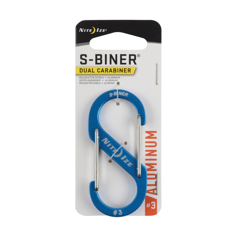 S-Biner® Dual Carabiner Aluminum #3 - Blue image number null