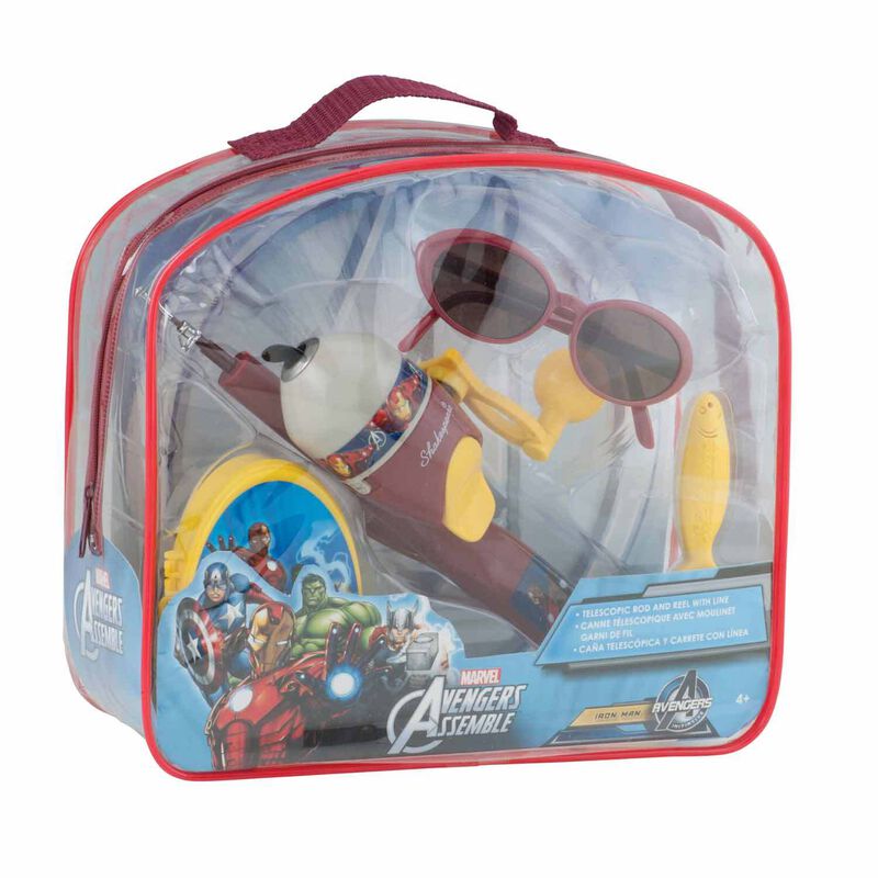 Iron Man® Backpack Spincast Fishing Kit