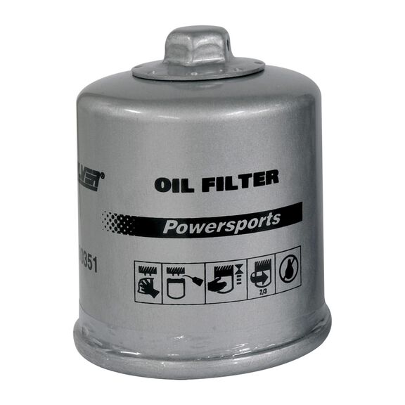 Quicksilver 8M0130351 Engine Oil Filter for ATV/PWC image number 0