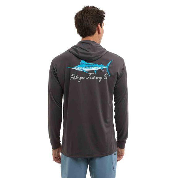 Men's Aquatek Goione Marlin Hooded Shirt image number 0