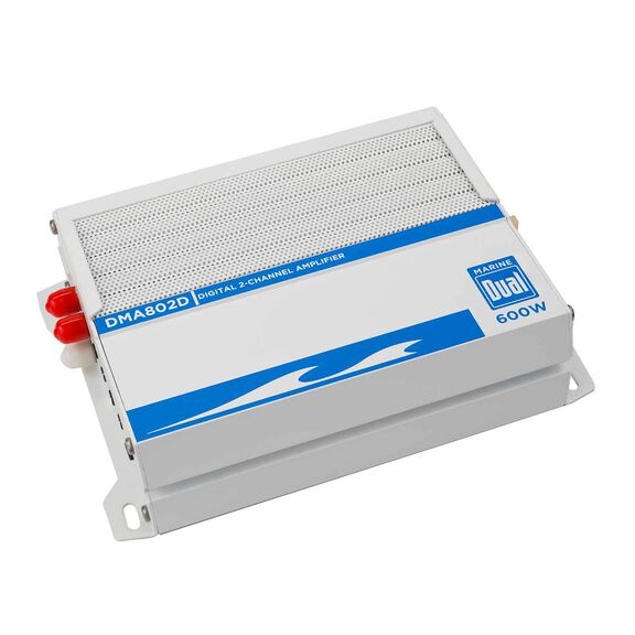 DMA802D 600 Watt Peak-to-Peak Marine Amplifier image number 2